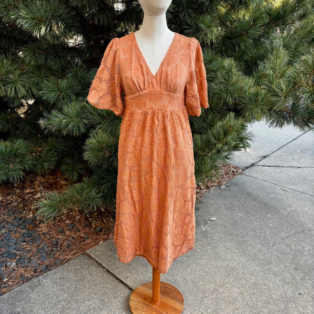 Lace Midi Dress